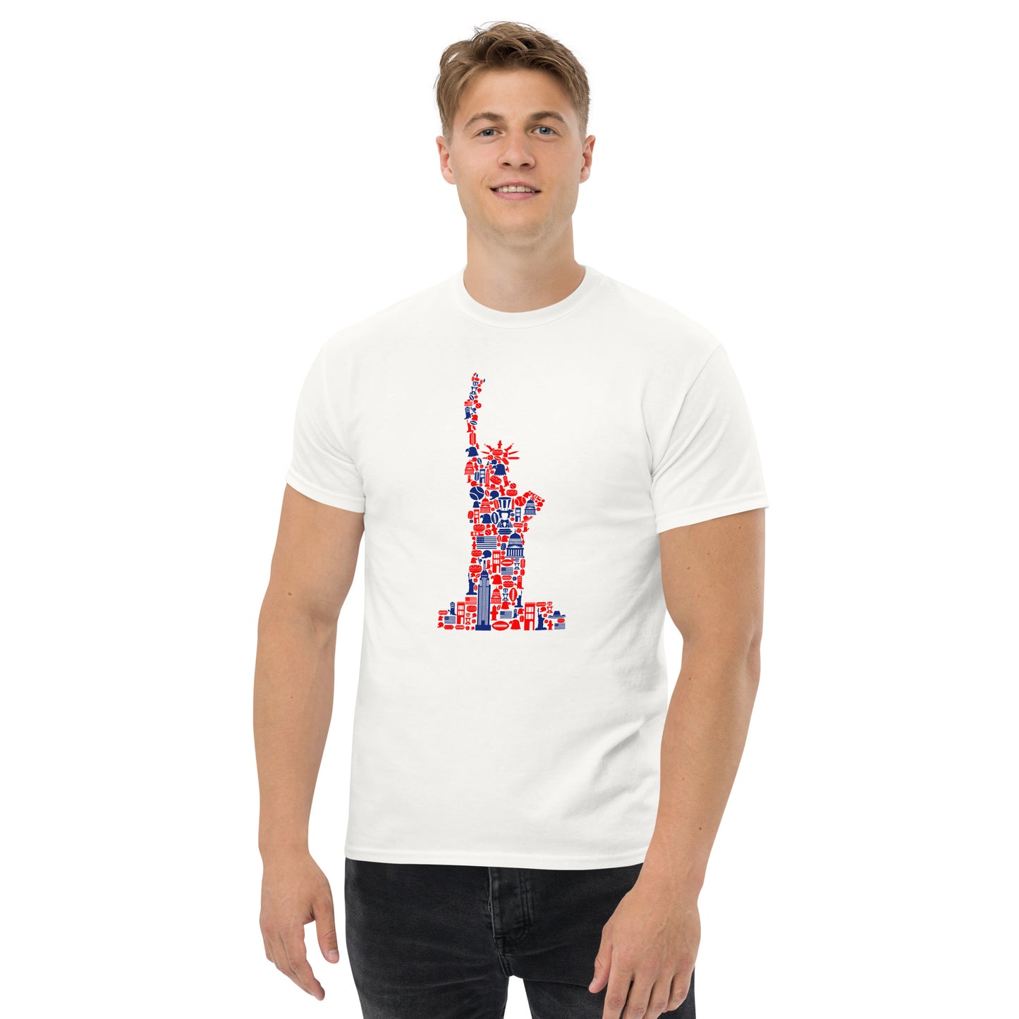 Camiseta original estatua de la libertad